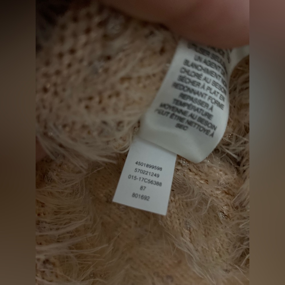 Chico’s Luxurious Fuzzy Sweater, has shimmer! - Picture 12 of 13